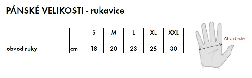 KILPI rukavice pánské